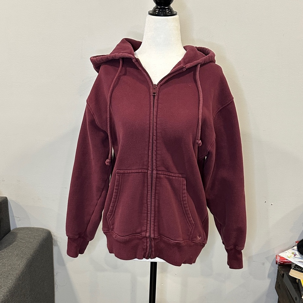 TNA Cozy Sweatfleece Boyfriend Zip Hoodie - Picture 2 of 7
